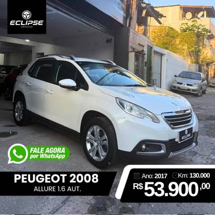 PEUGEOT 2008 1.6 16V FLEX ALLURE 4P AUTOMÁTICO